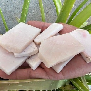 Natural Pink Opal Rough: Gemstone Crystal Mineral