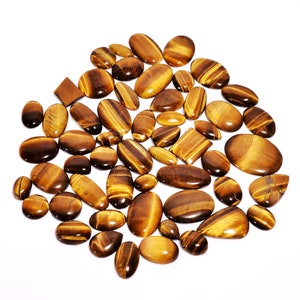 Tiger Eye Cabochon Lot, Tiger Eye Gemstone Lot, Zeldzame Cabochon Gemstone Lot, Groothandel Gemstone Lot, Mix Shape Tiger Eye lot, Tiger Eye,