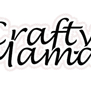 Rhinestone Template | Hotfix Rhinestone Template | Crafty Mama