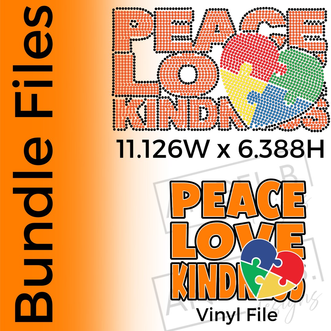 AUTISM SVG FILES | Hotfix Rhinestones & Vinyl Bundle - Etsy