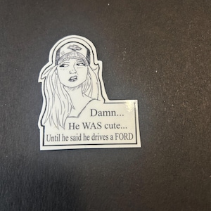 Chevy Girl waterproof sticker