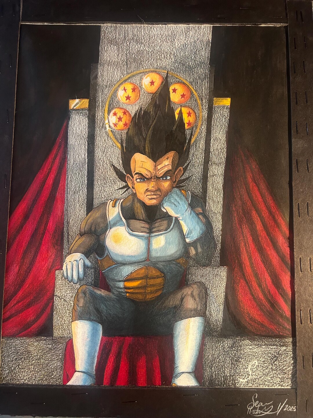 Unique Vegeta Unique Vision of King Vegeta - Etsy
