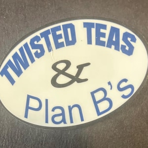 Adesivo impermeabile Twisted Teas e Plan Bs