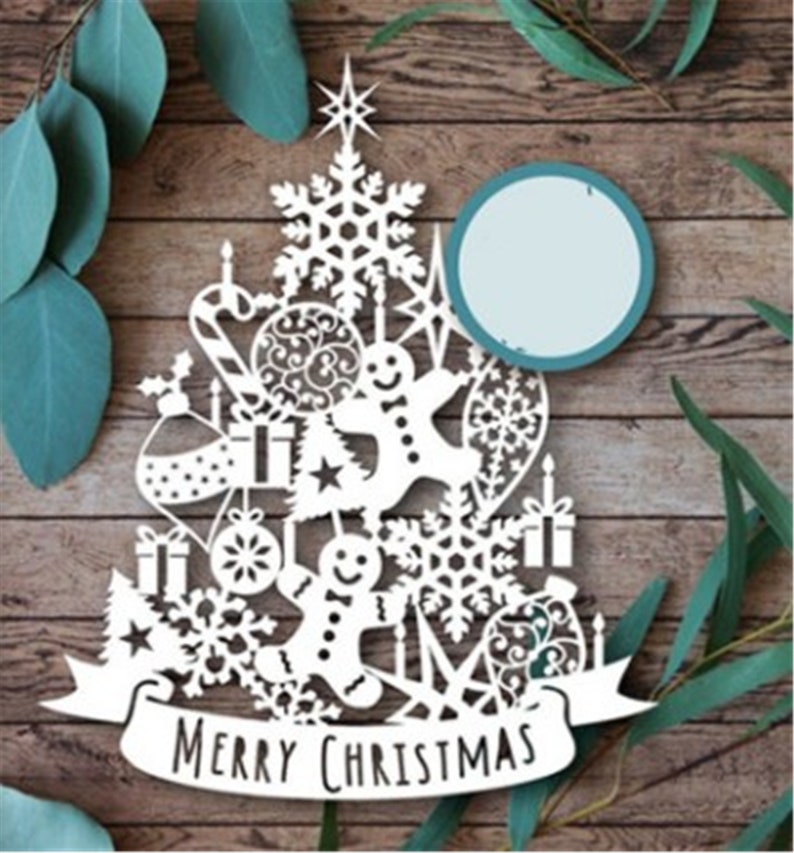 Merry Christmas Metal Cutting Dies for DIY Scrapbooking Etsy