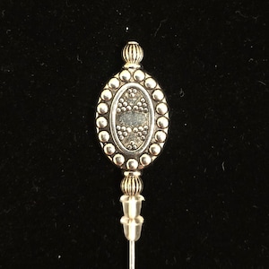 Tibetan Silver hat pins. A selection of 3 beautiful designs in a choice of lengths image 2