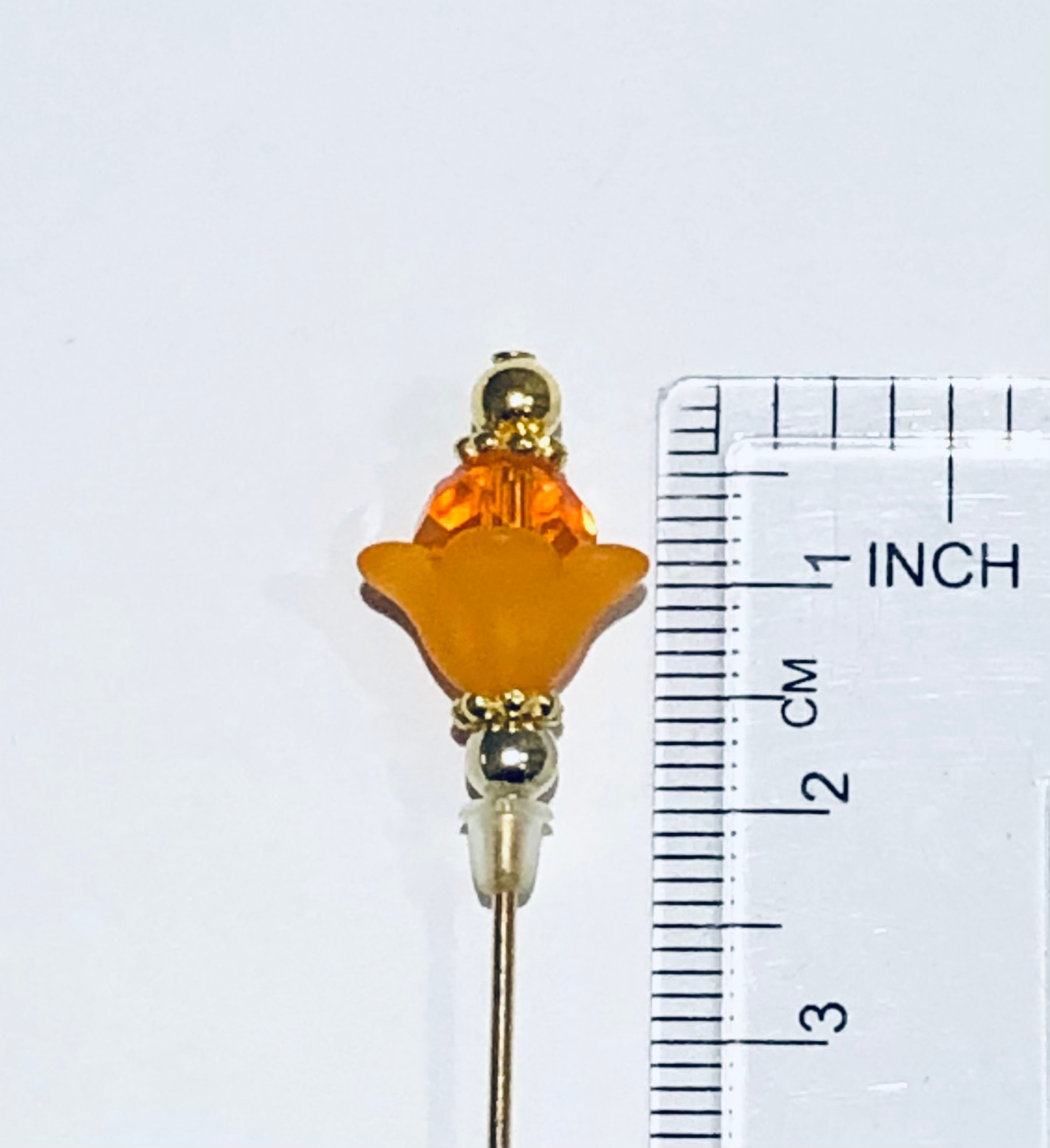 Beautiful Handmade Flower Pins Lots of Colours 2 Lengths Etsy Singapore