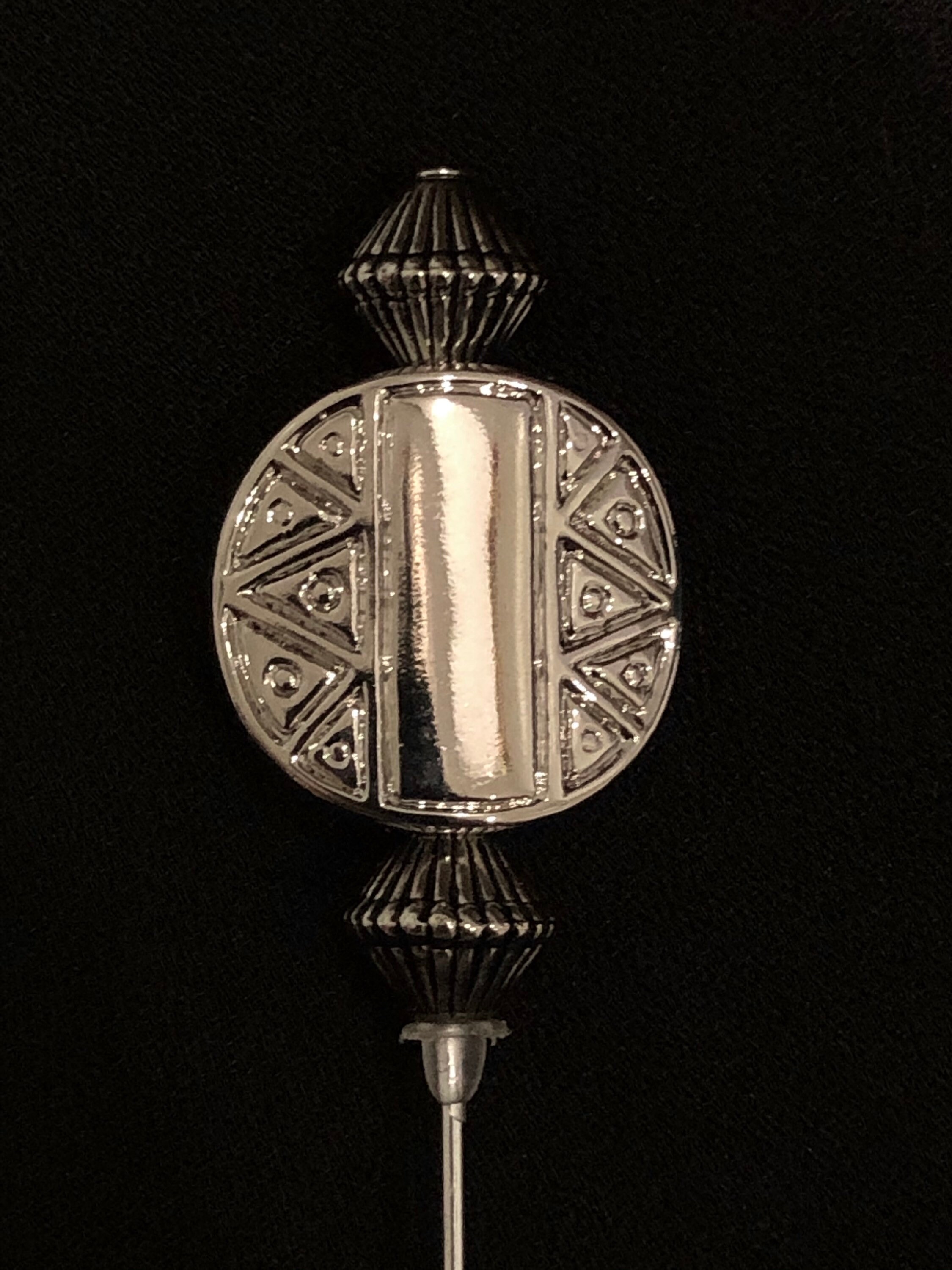 Silver hat pins. A selection of 4 beautiful designs 15cm long Etsy