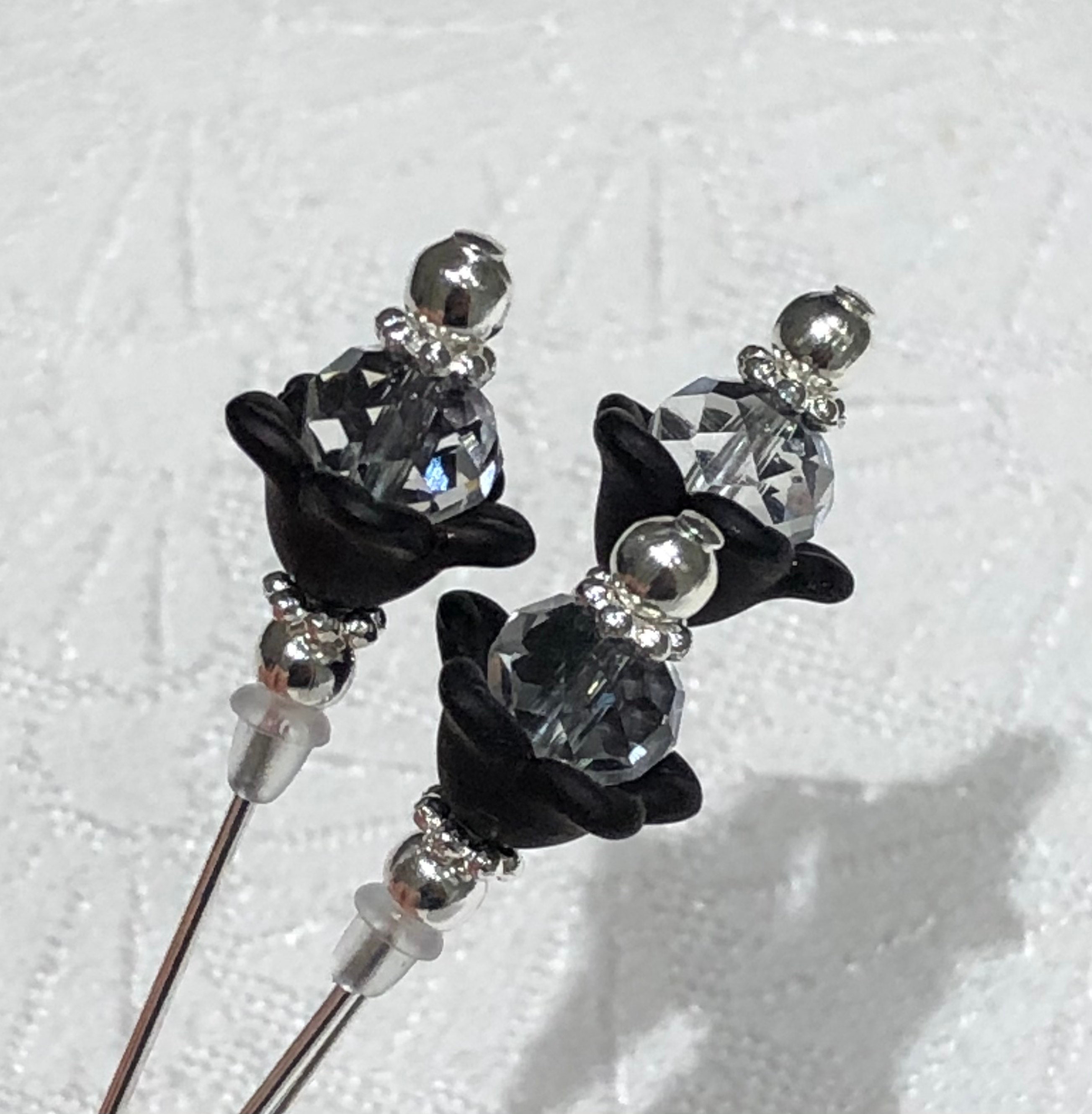 Beautiful Handmade Flower Pins Lots of Colours 2 Lengths Etsy Singapore