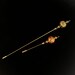 Decorative Gold Hat Pins/lapel Pins /hijab Pins/brooch Pins: 2 ...