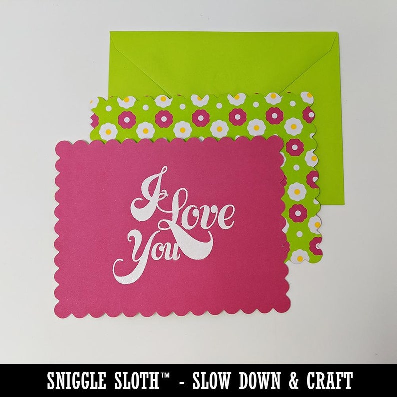 Australia Flag 1 Line Custom Personalized Square Rubber Stamp