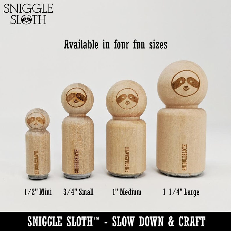 Bag with Tie Outline Rubber Stamp for Stamping Crafting Planners