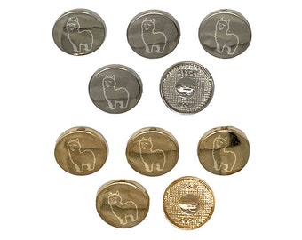 Alpaca Sewing Buttons - Etsy