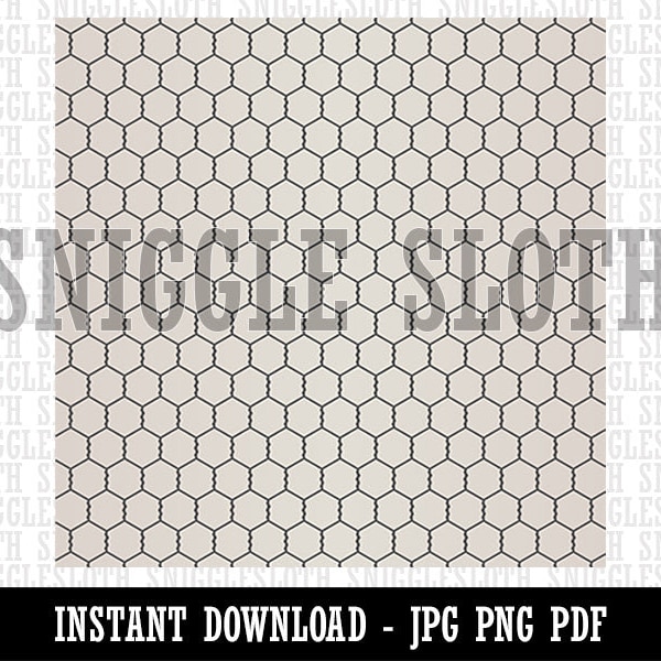 Chicken Wire Seamless Pattern Background Digital Paper Download JPG PDF PNG File for Commercial Use