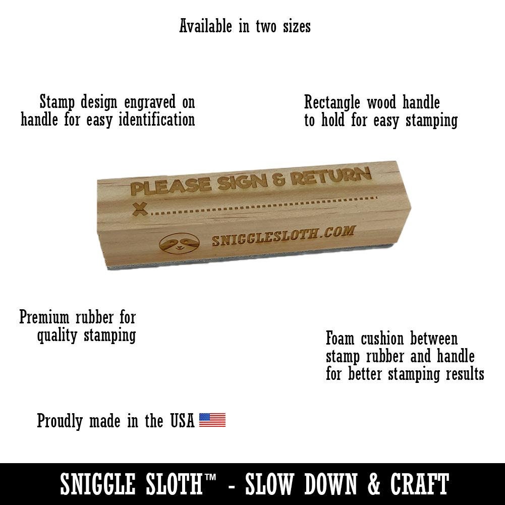 Dog Bone Outline Rubber Stamp for Stamping Crafting Planners