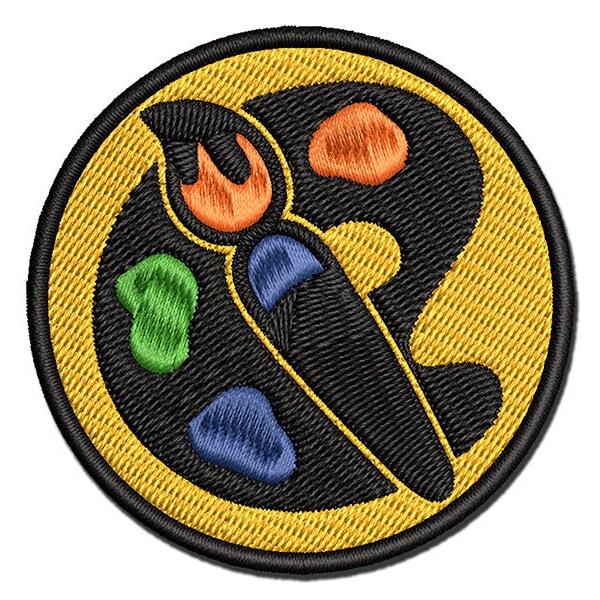 Large Embroidered Patch Etsy