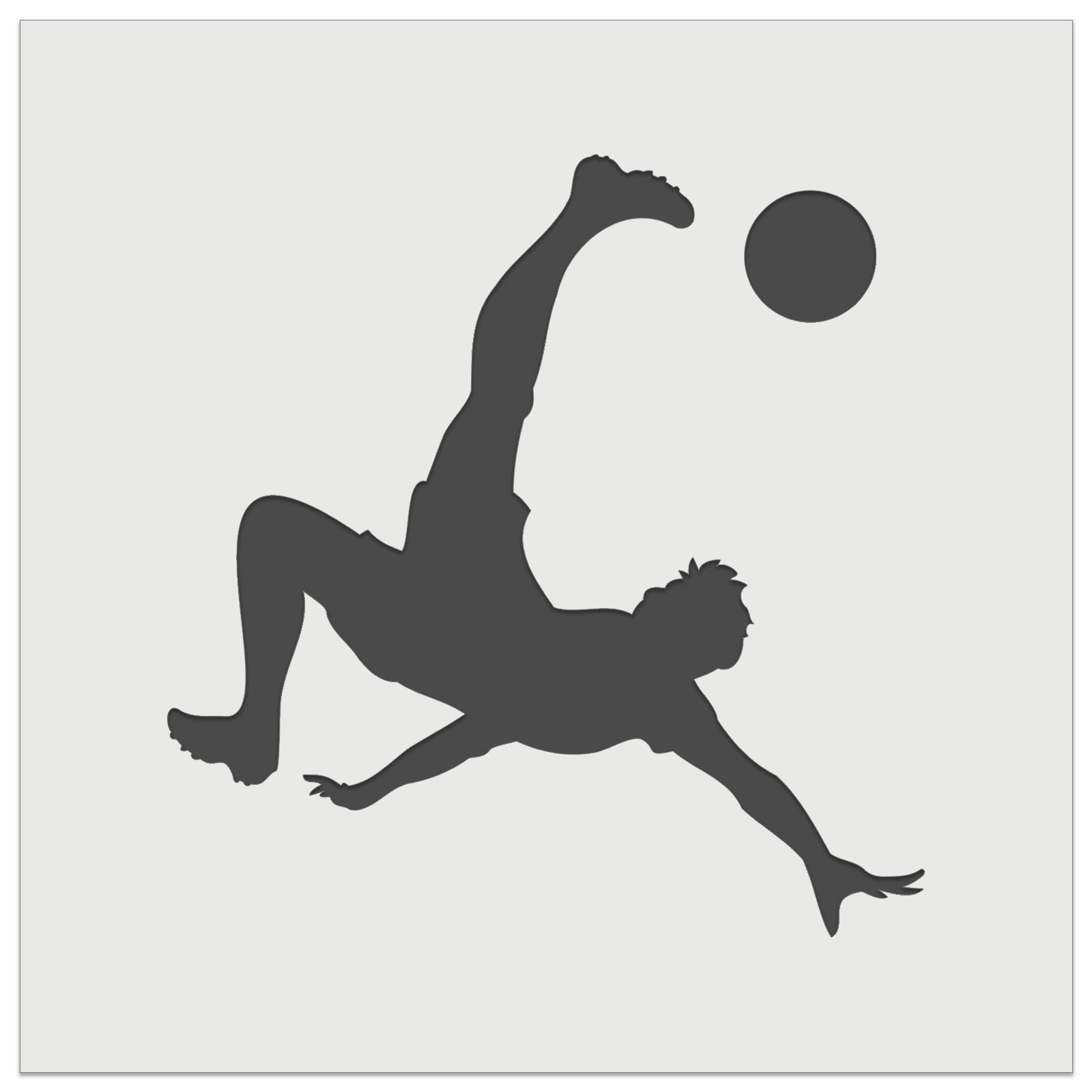  Soccer Stencil, 4.5 x 6 inch (S) - Decorative Football Player  Sport Wall Stencils for Painting Template : Arts, Crafts & Sewing