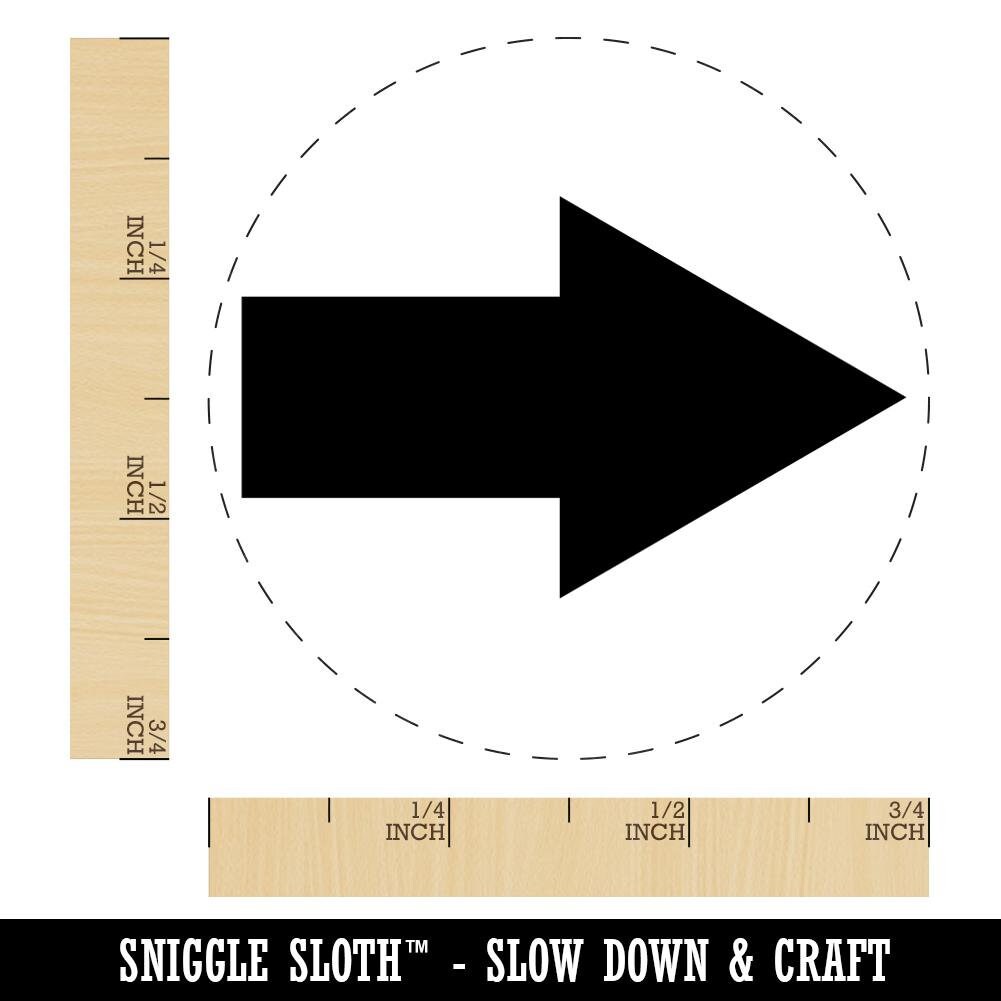 Arrow Solid Rubber Stamp for Stamping Crafting Planners Etsy