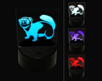 Led Ferret Lamp - Etsy