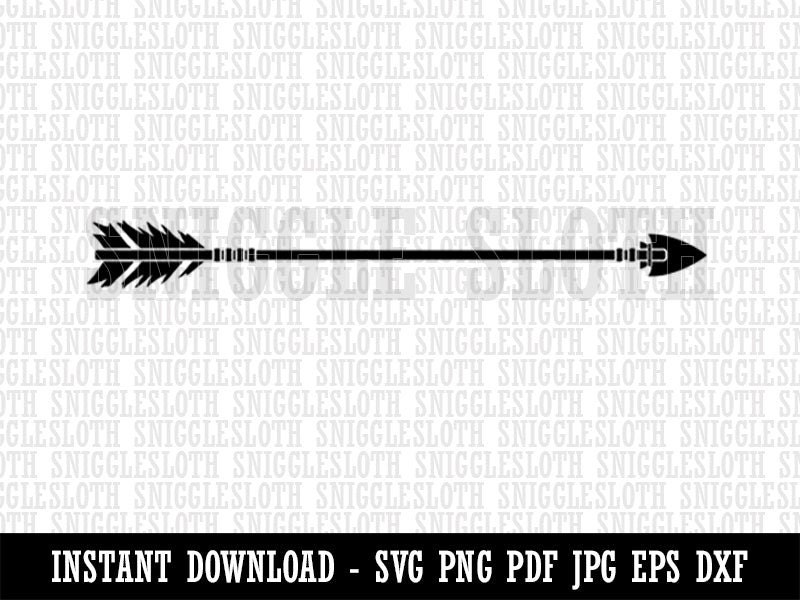 Arrow for Bow Native American Archery Clipart Instant Digital Etsy