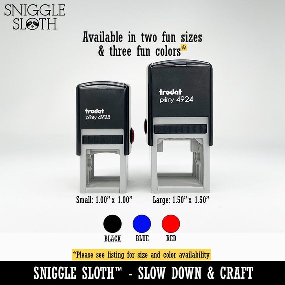 Black Ink 1 Inch Small Blank Wooden Sign Post Self-Inking Rubber Stamp Ink Stamper Black Ink 1 Inch Small Blank Wooden Sign Post Self-Inking Rubber Stamp Ink Stamper