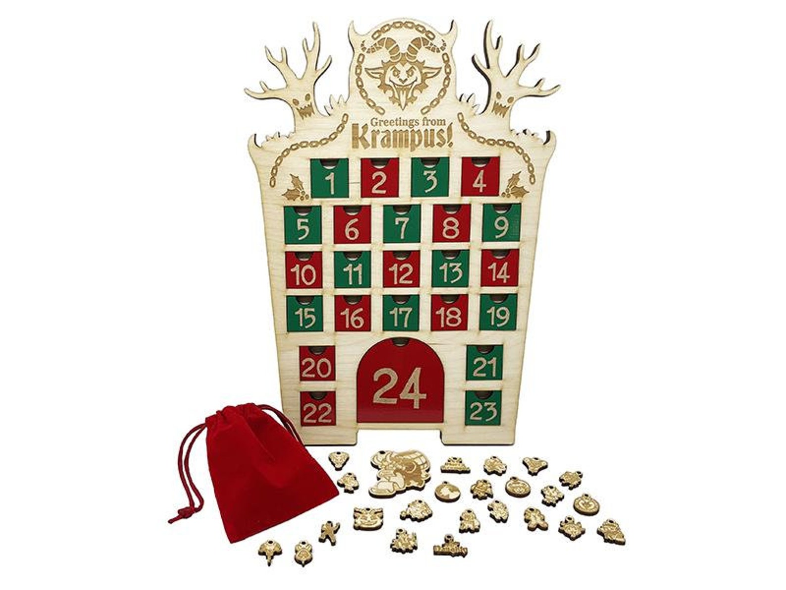 Krampus Advent Calendar Sometimes it's Easier to be BAD