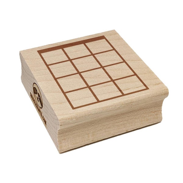 Ukulele Chord Blank Square Rubber Stamp for Stamping Crafting