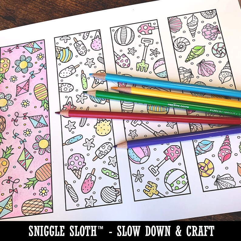 Western Cowboy Cowgirl Fun Coloring Bookmarks Instant Digital - Etsy