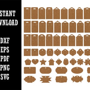 60 Earring Jewelry Display Cards Holder Backing Templates Designs Digital Instant Download SVG EPS DXF pdf png File for Laser or Cricut