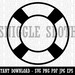 Nautical Lifesaver Clipart Instant Digital Download SVG EPS - Etsy