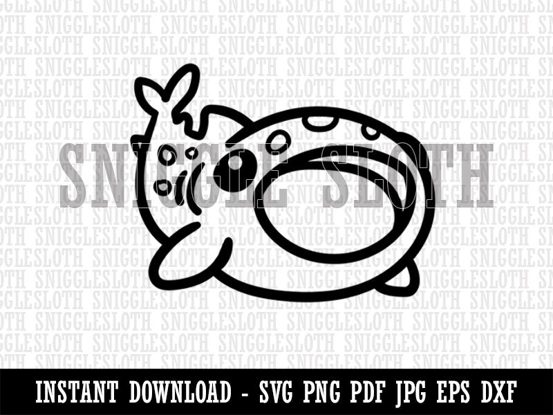 Fascinating Whale Shark With Open Mouth Clipart Instant Etsy 日本
