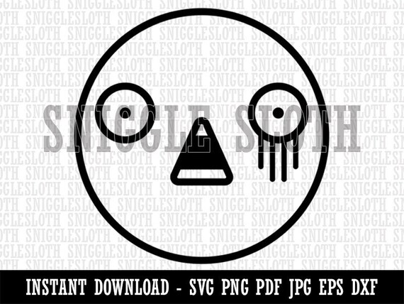 Scared Face Clipart