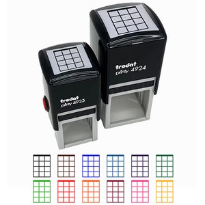 Ukulele Chord Blank Self-Inking Rubber Stamp Ink Stamper