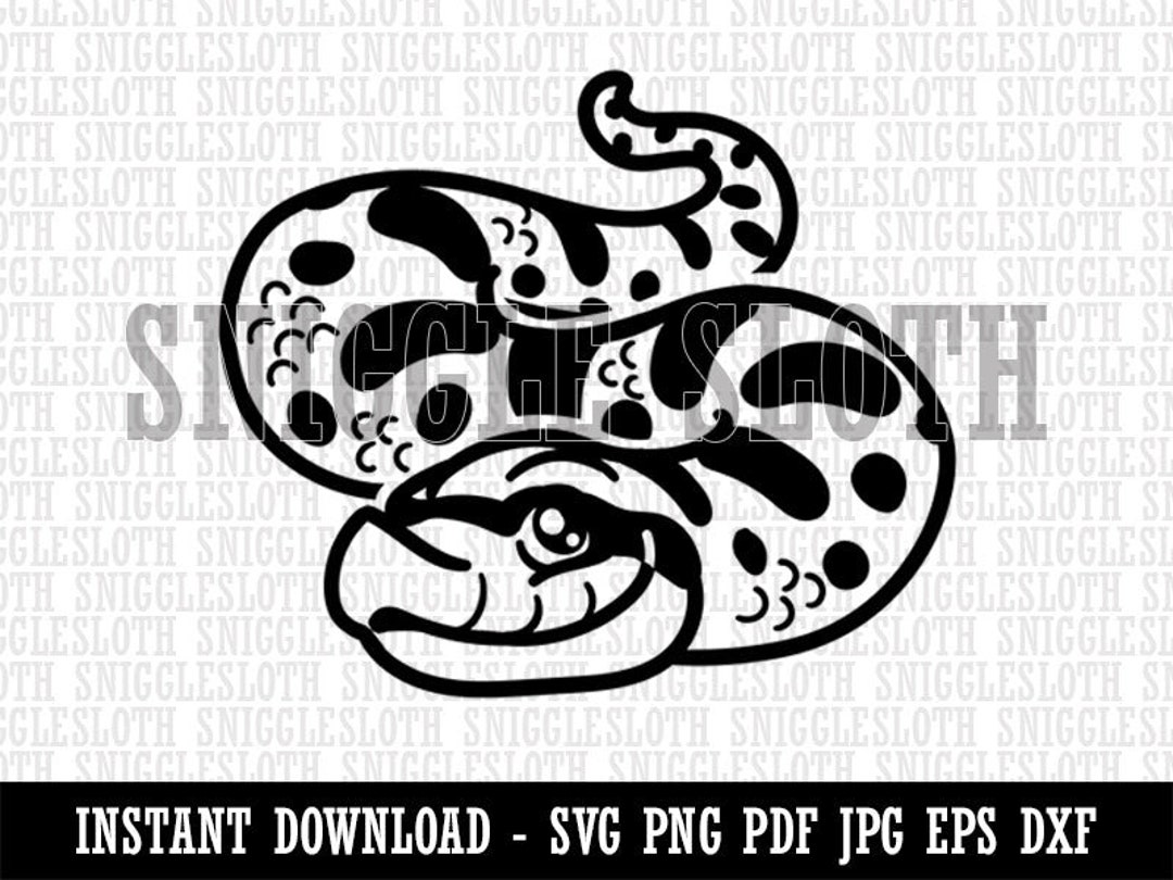 Cute Hognose Snake Clipart Instant Digital Download SVG EPS PNG Pdf Ai ...