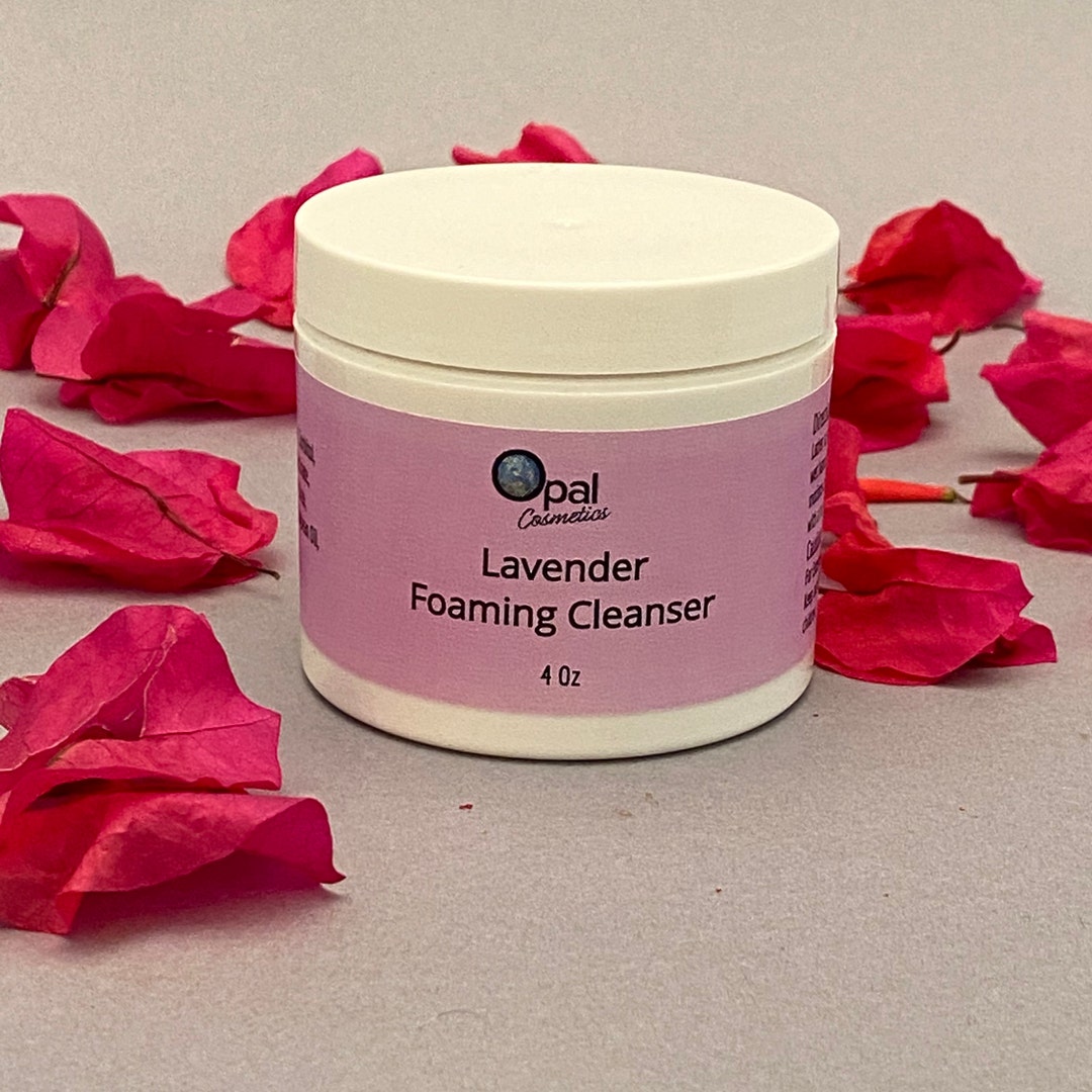 Lavender Foaming Cleanser Facial Cleanser Dry Skin Cleanser Daily Cleanser Makeup Remover