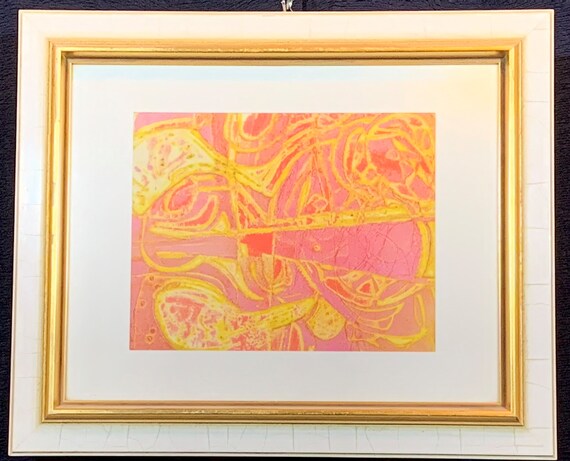 Original, Lucile Sanders, Serigraph, "Arabesque"