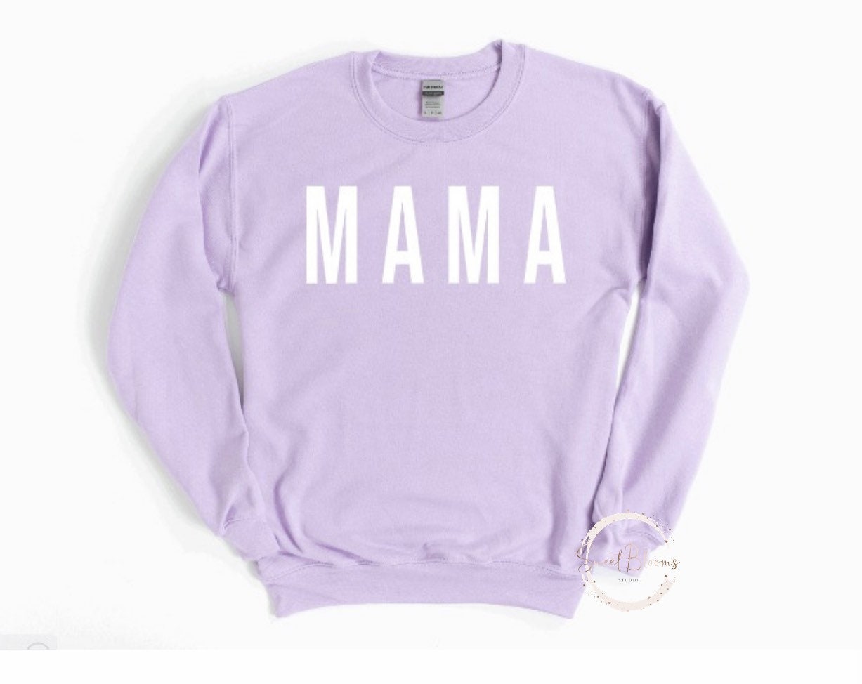 MAMA Sweatshirt MAMA Crewneck - Etsy