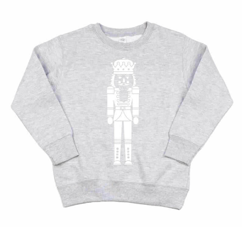 Toddler Unisex Nutcracker Sweatshirt Christmas Crewneck Etsy