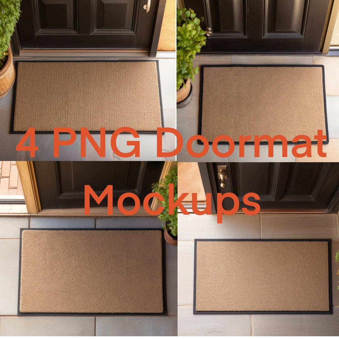 Doormat Mockup Bundle Mat Mockup Bundle Mockups for Doormats