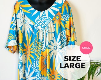LARGE - Girl&#39;s Island Dress - Micronesian Dress - Marshallese Dress - Hawaiian Dress