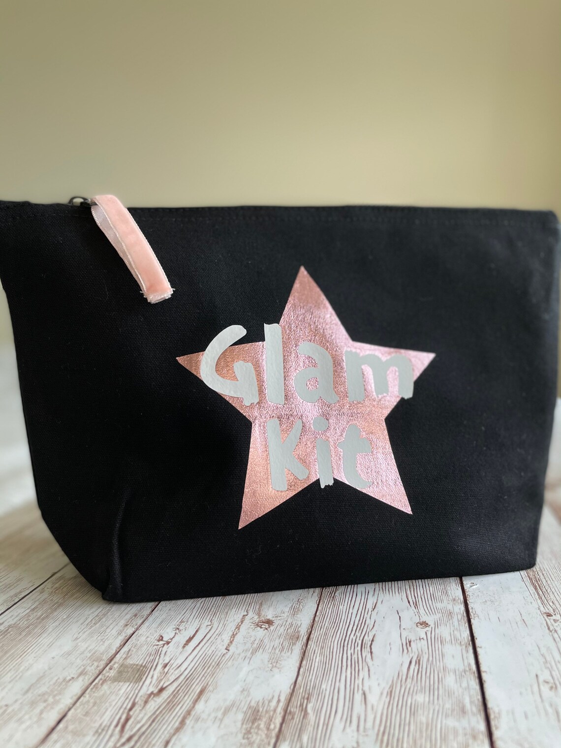 Glam Kit Cosmetic Bag Etsy