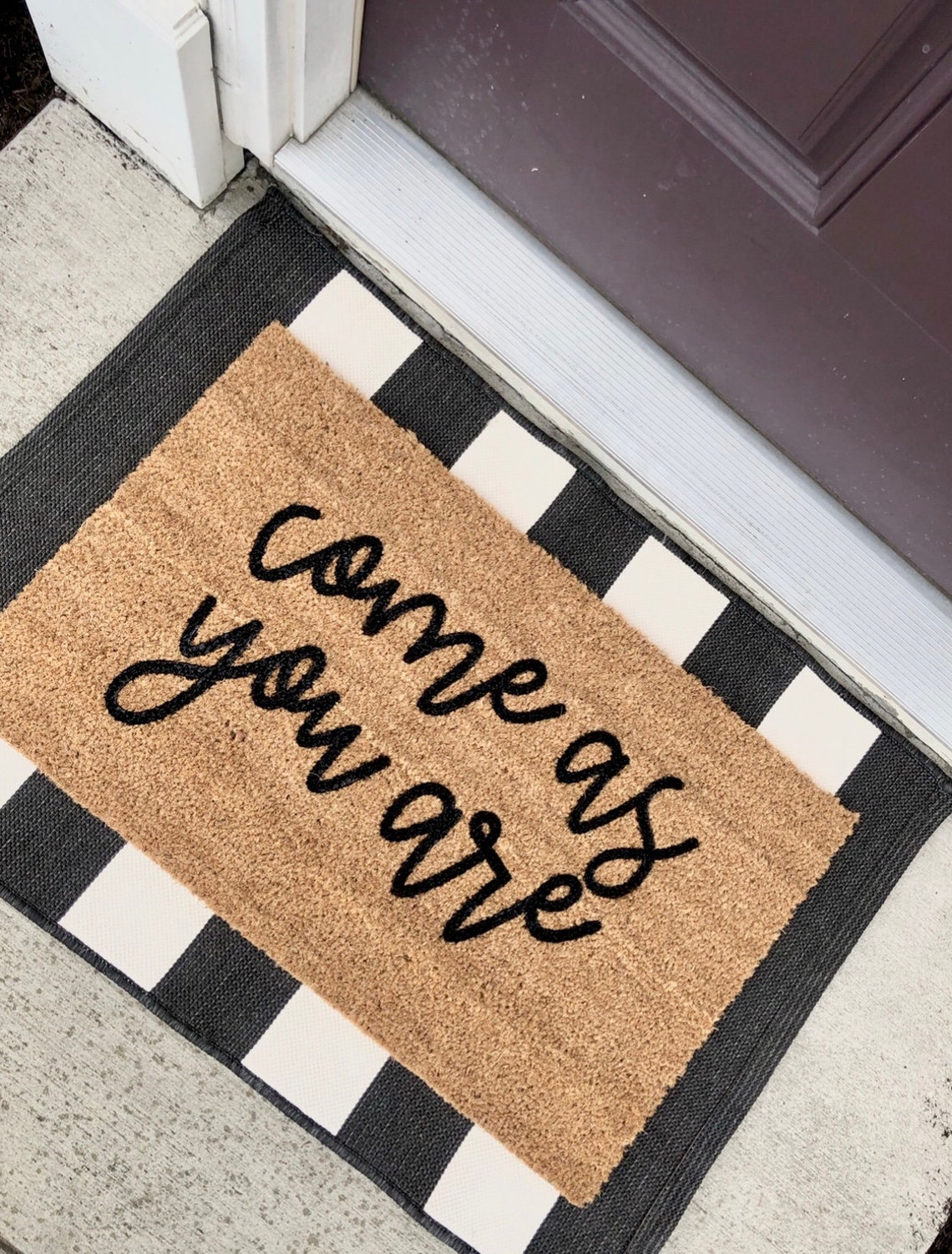 Come As You Are Doormat mat home decor Etsy