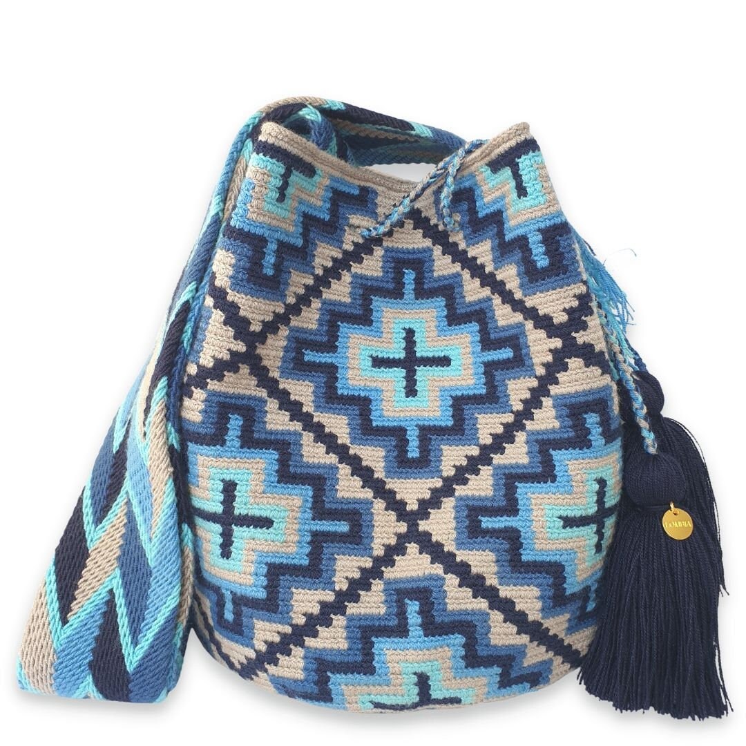 Bolsa WAYUU / Mochila Wayuu original / Crossbody - España