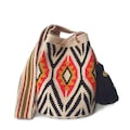 FAIRTRADE Ethnic WAYUU Mochila, From Colombia, Crochet Crossbody, Handmade Purse, Bucket Bag, Colombian Craft product logo