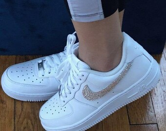 nike air force 1 with rhinestones