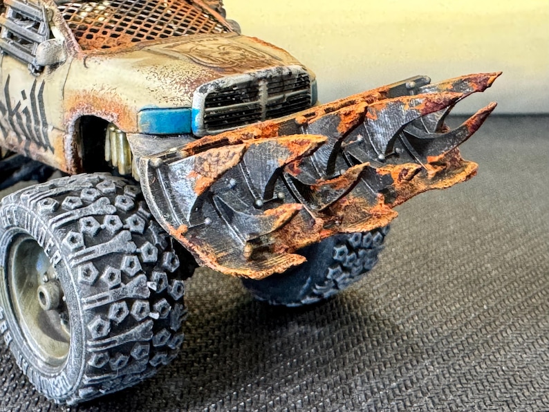 Overkill – Custom Gaslands Monster Truck | Jada Toys Lifted 4x4 | Tank ...
