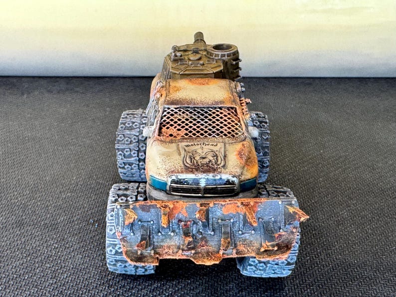 Overkill – Custom Gaslands Monster Truck | Jada Toys Lifted 4x4 | Tank ...
