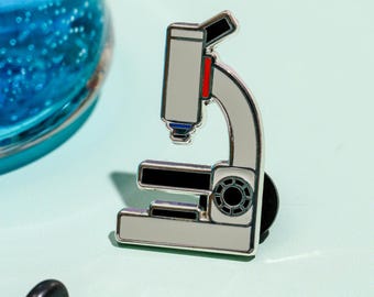 Emaille pin microscoop - Email pin microbiologie wetenschap