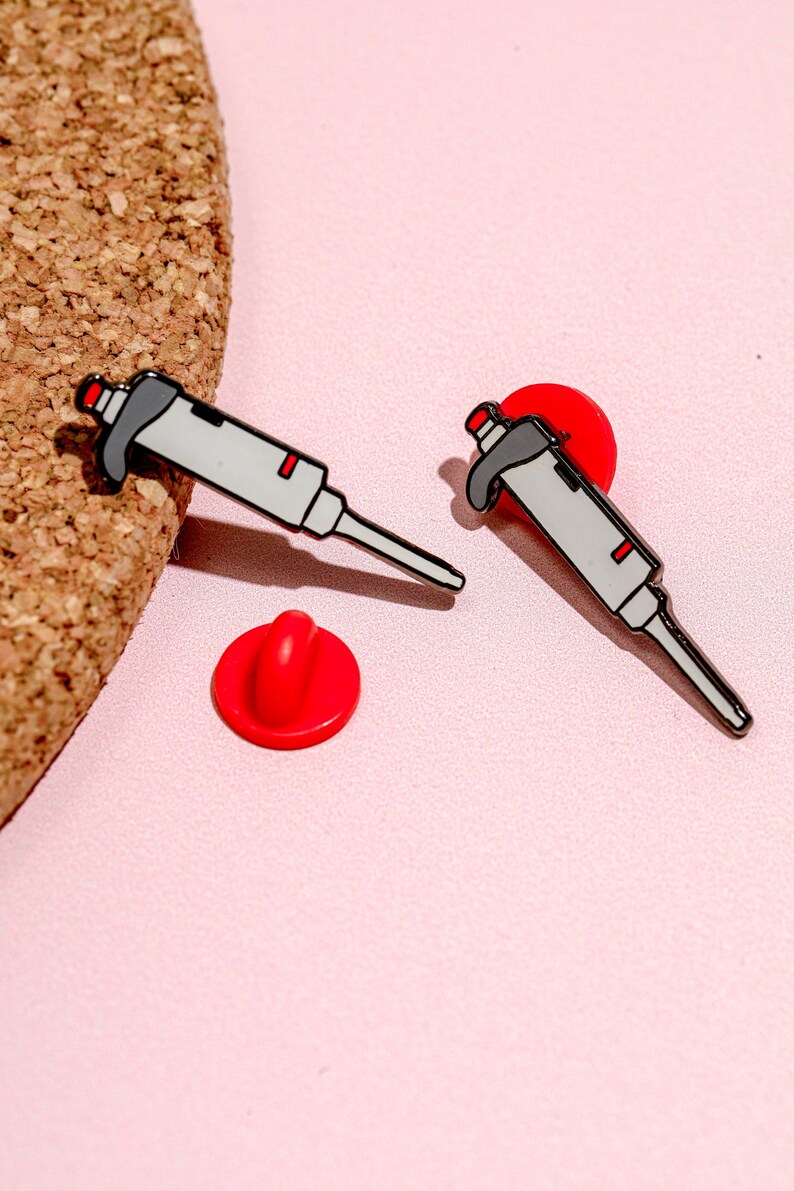 Science Enamel Pin - Pipette - Etsy