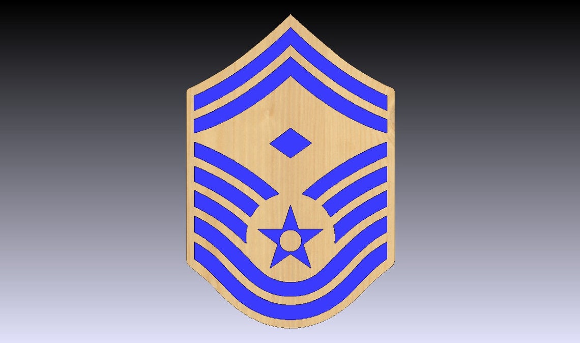 Air Force First Sergeant Stripes Etsy