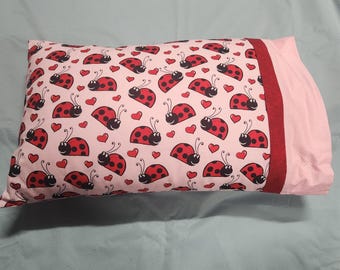 Travel size pillow case for kids and adults
